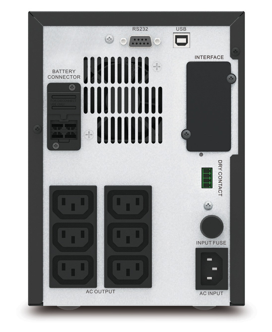 APC Easy UPS SMV UPS-enhed Interaktivt indgangsstik 0,75 kVA 525 W 6 AC stikkontakt(er)