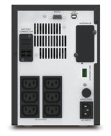 APC Easy UPS SMV UPS-enhed Interaktivt indgangsstik 0,75 kVA 525 W 6 AC stikkontakt(er)