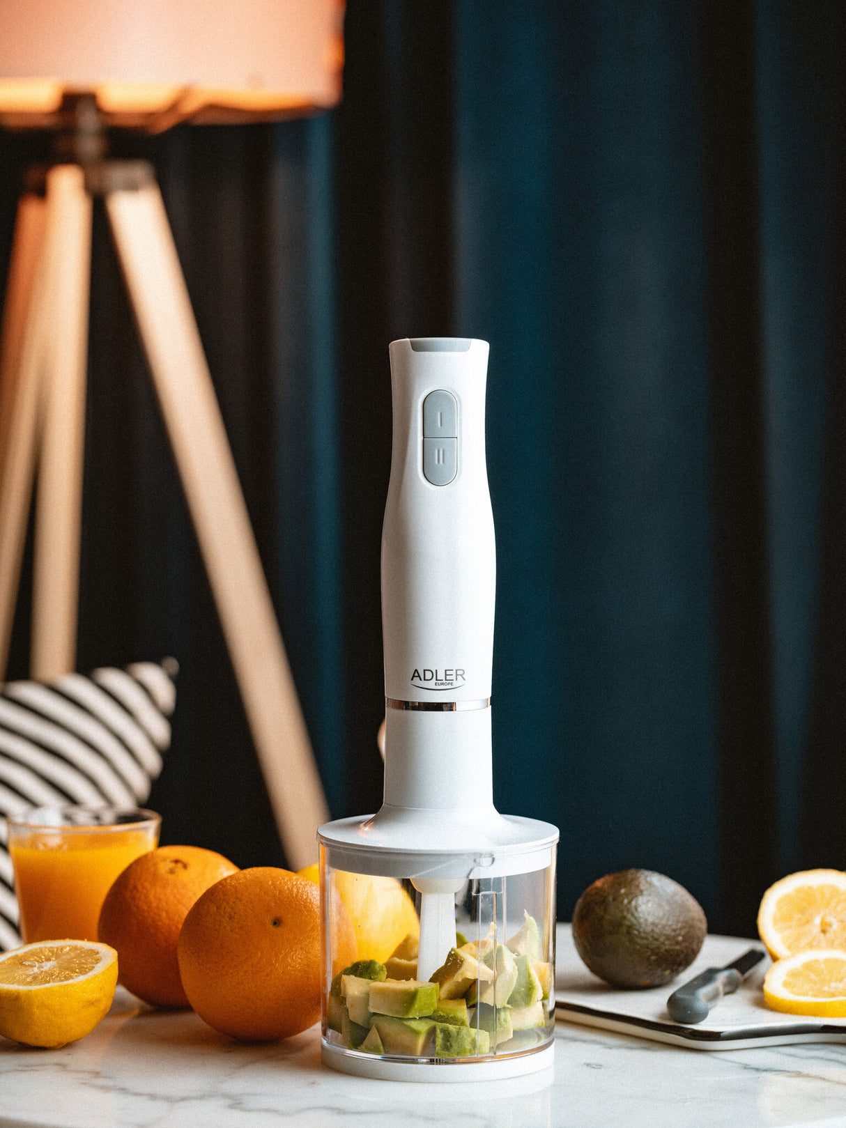 Adler AD 4620 blender 0,75 L Nedsænkning blender 800 W Hvid