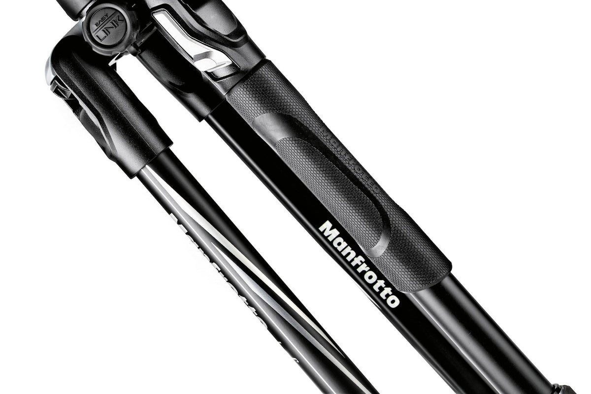 Manfrotto MKBFRLA4BK-BH tripod 3 leg(s) Black, Silver