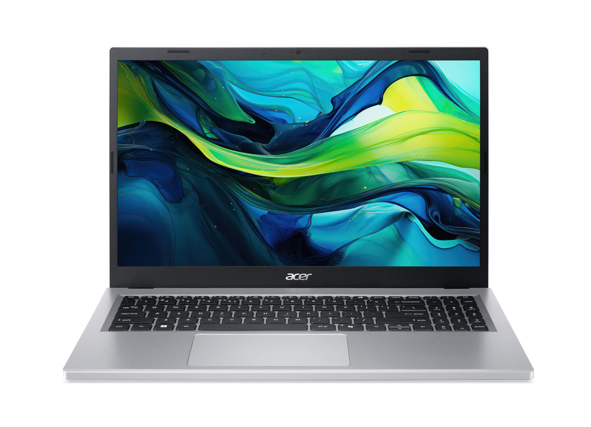 Acer Aspire Go 15 AG15-21P-R150 AMD Ryzen™ 5 7520U Laptop 39,6 cm (15.6") Fuld HD 16 GB LPDDR5-SDRAM 512 GB SSD Wi-Fi 6 (802.11ax) Windows 11 Home US International Sølv