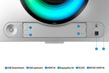 Samsung G93SC computerskærm 124,5 cm (49") 5120 x 1440 pixel Dual QHD OLED Sølv