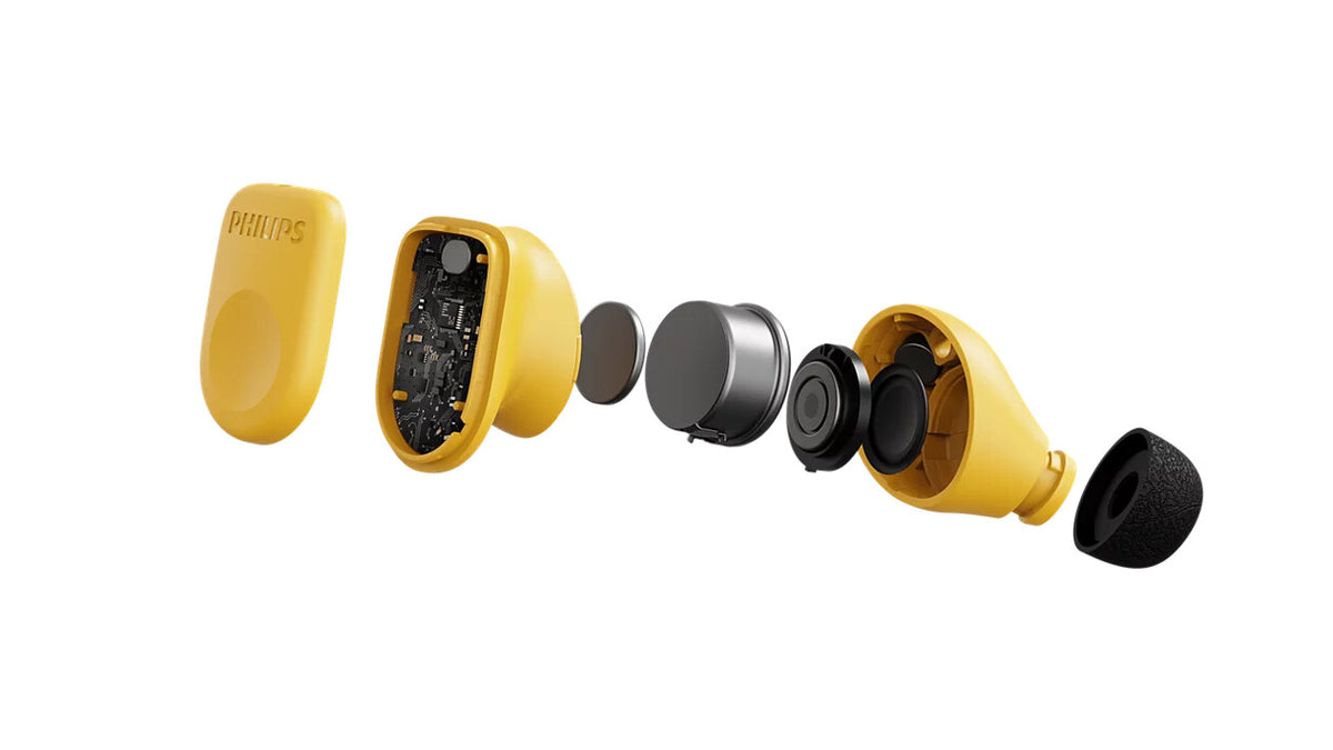Philips TAMS3 - The Buds - In-ear hovedtlf. - gul