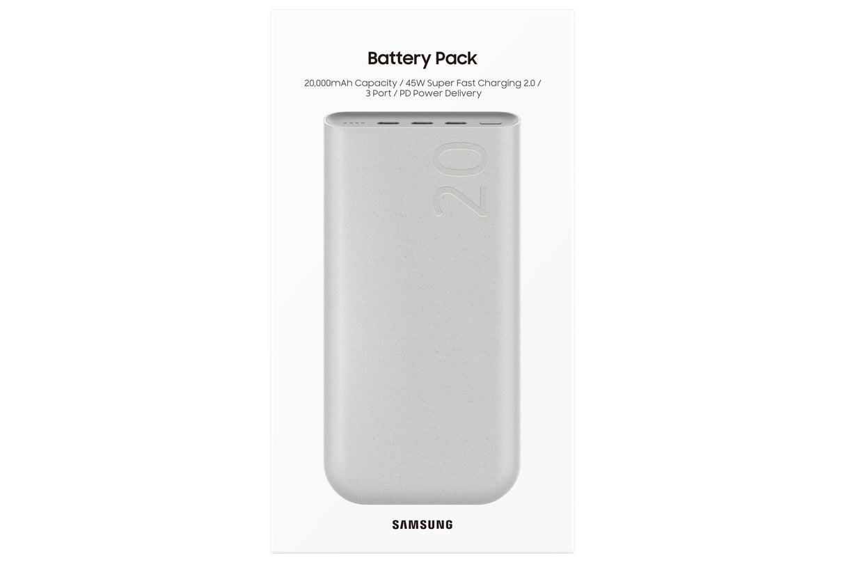 Samsung EB-P4520XUEGEU powerbank 20000 mAh Beige
