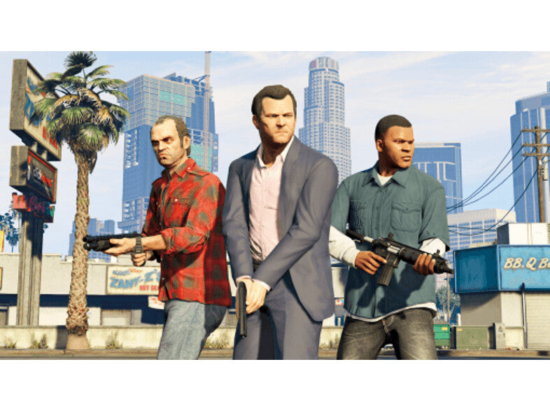 Take-Two Interactive Grand Theft Auto 5 Preminum Online Edition Premium Tysk PlayStation 4