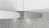 Siemens iQ300 LI67RB531 emhætte Semi indbygget (træk ud) Metallic, Sølv 728 m³/t