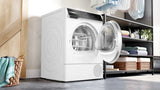 Bosch Serie 8 WQB246DLSN tørretumbler Fritstående Front-læsning 9 kg Hvid