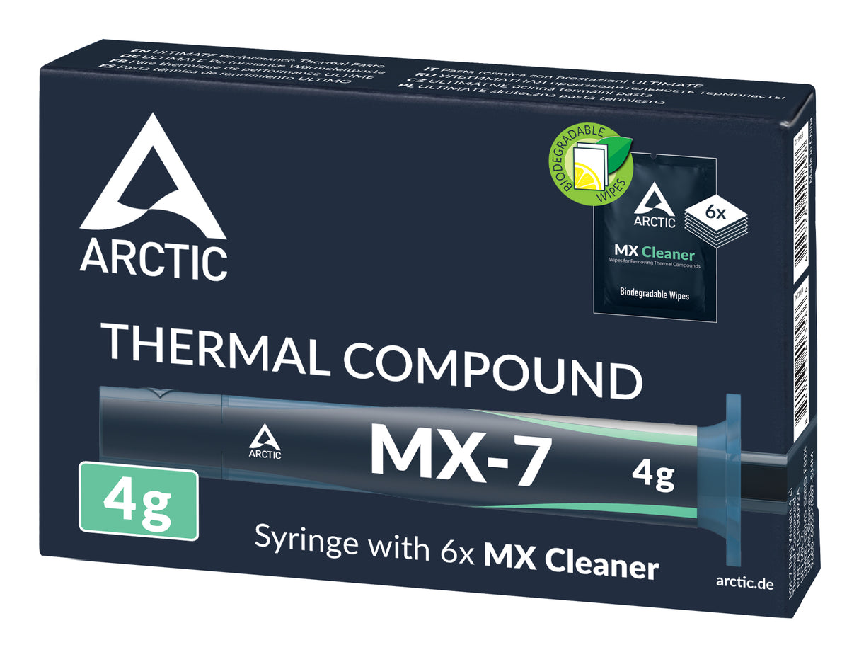 CPC ACC Arctic Paste 4g MX-7 +6pcs MX Cleaner
