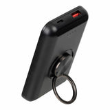 Rivacase VA2603 powerbank Lithium polymer (LiPo) 5000 mAh Trådløs opladning Sort