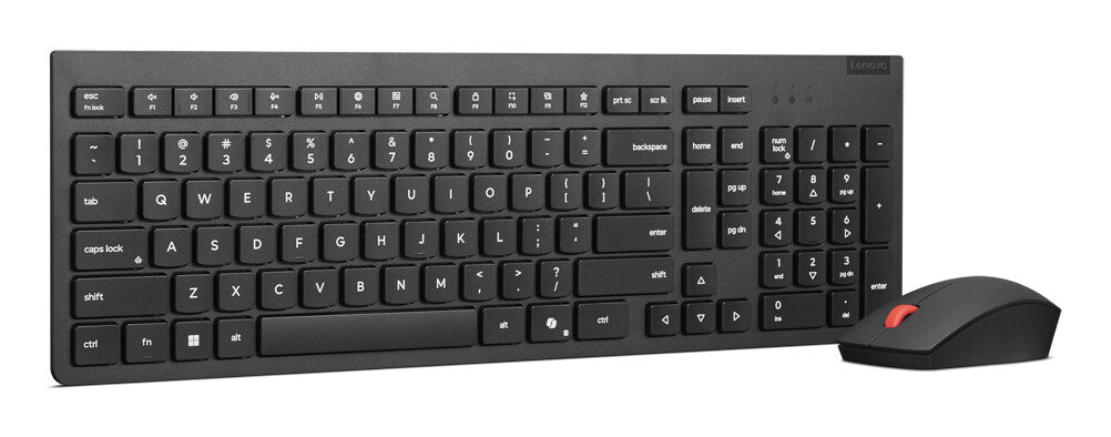 Lenovo 4X31R64497 tastatur Mus inkluderet Kontor RF trådløst Nordisk Sort