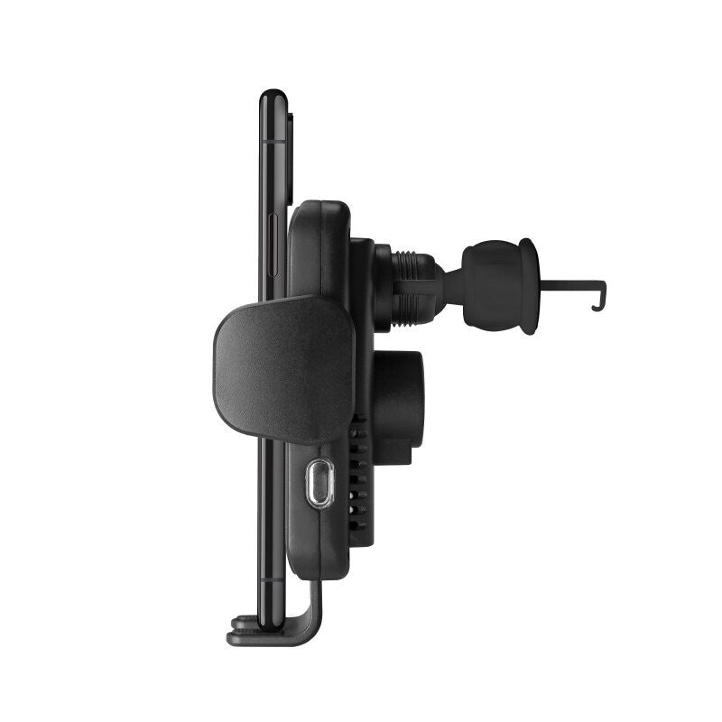 SBS Automatic Car Holder with QI Fast Charger 15W Aktiv holder Mobiltelefon/Smartphone Sort