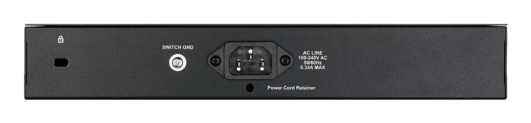 D-Link DGS-1210-08P Administreret L2 Gigabit Ethernet (10/100/1000) Strøm over Ethernet (PoE) Sort