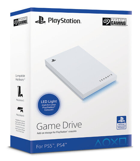 Seagate Game Drive 1 TB 3.2 Gen 1 (3.1 Gen 1) Hvid