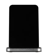 Vivanco QICHARSTANDVV10 Smartphone Aluminium, Sort USB Trådløs opladning Hurtig opladning Indendørs