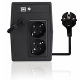 Tecnoware Era Plus 1600 UPS-enhed Interaktivt indgangsstik 1,6 kVA 1120 W 2 AC stikkontakt(er)