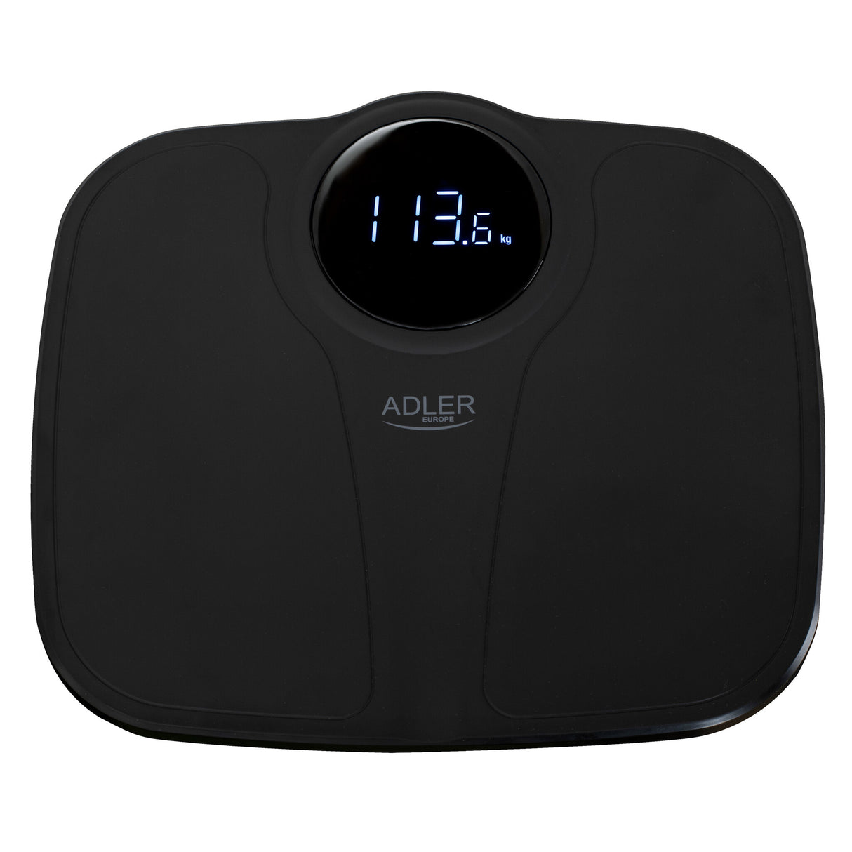 Adler AD 8172B badevægt Firkant Sort Elektronisk personlig vægt