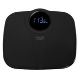 Adler AD 8172B badevægt Firkant Sort Elektronisk personlig vægt
