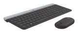 Logitech 920-009200 tastatur Mus inkluderet Universel RF trådløst QWERTY Nordisk Grafit