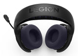 Lenovo Legion H410 Hovedtelefoner Trådløs Headset Spil USB Type-C Bluetooth Sort, Lilla