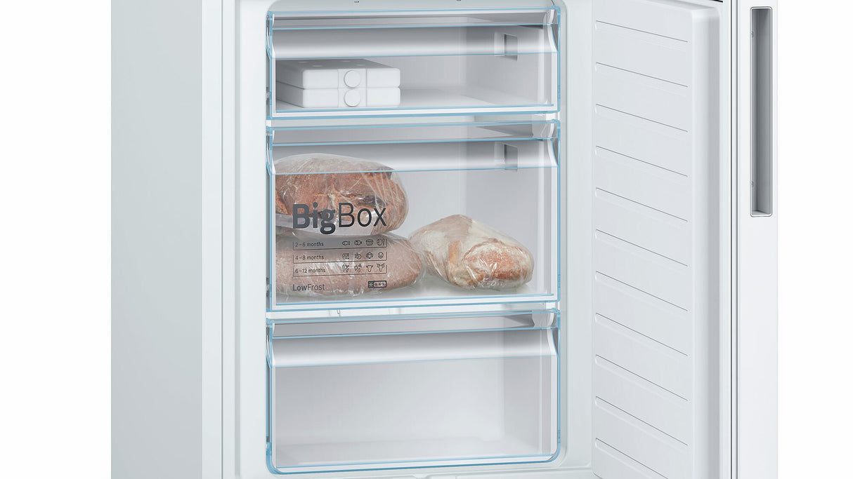 Bosch Serie 6 KGE36AWCA køle-/fryseskab Fritstående 308 L Hvid