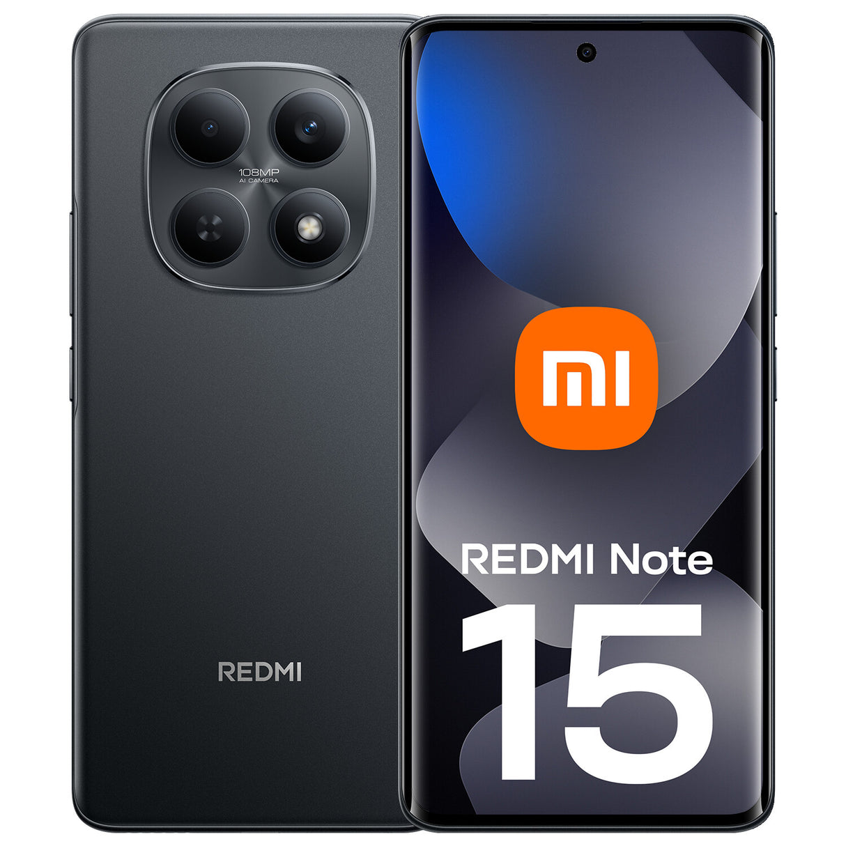 Xiaomi Redmi Note 15 17,2 cm (6.77") 4G 8 GB 256 GB 6000 mAh Sort