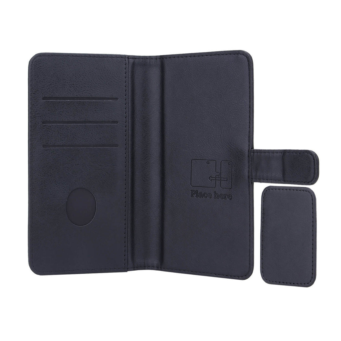 Radicover 587009 mobiltelefon etui 17 cm (6.7") Folie Sort