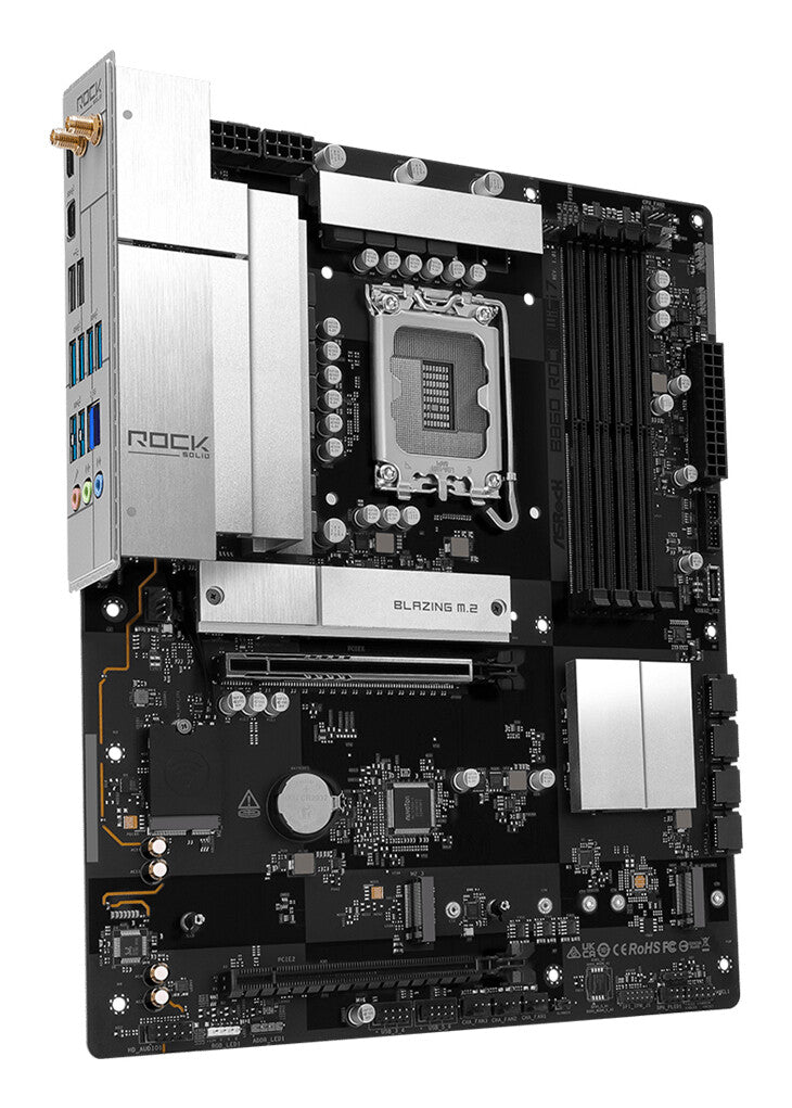 ASRock B860 Rock WiFi7          1851 ATX  HDMI/DP       DDR5