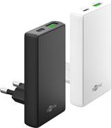 Goobay USB-C 45Watt GaN Adapter 1xUSB-C + 1xUSB-A Hvid