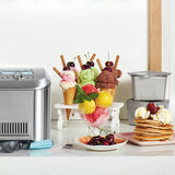Sage Sorbetblender 1liter 200W Børstet rustfrit stål