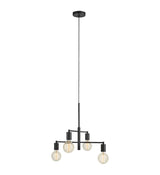 Markslöjd Cielo 4L black  lysekrone