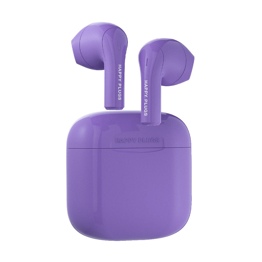 Happy Plugs JOY Headset True Wireless Stereo (TWS) I ørerne Opkald/Musik/Sport/Hverdag Bluetooth Lilla