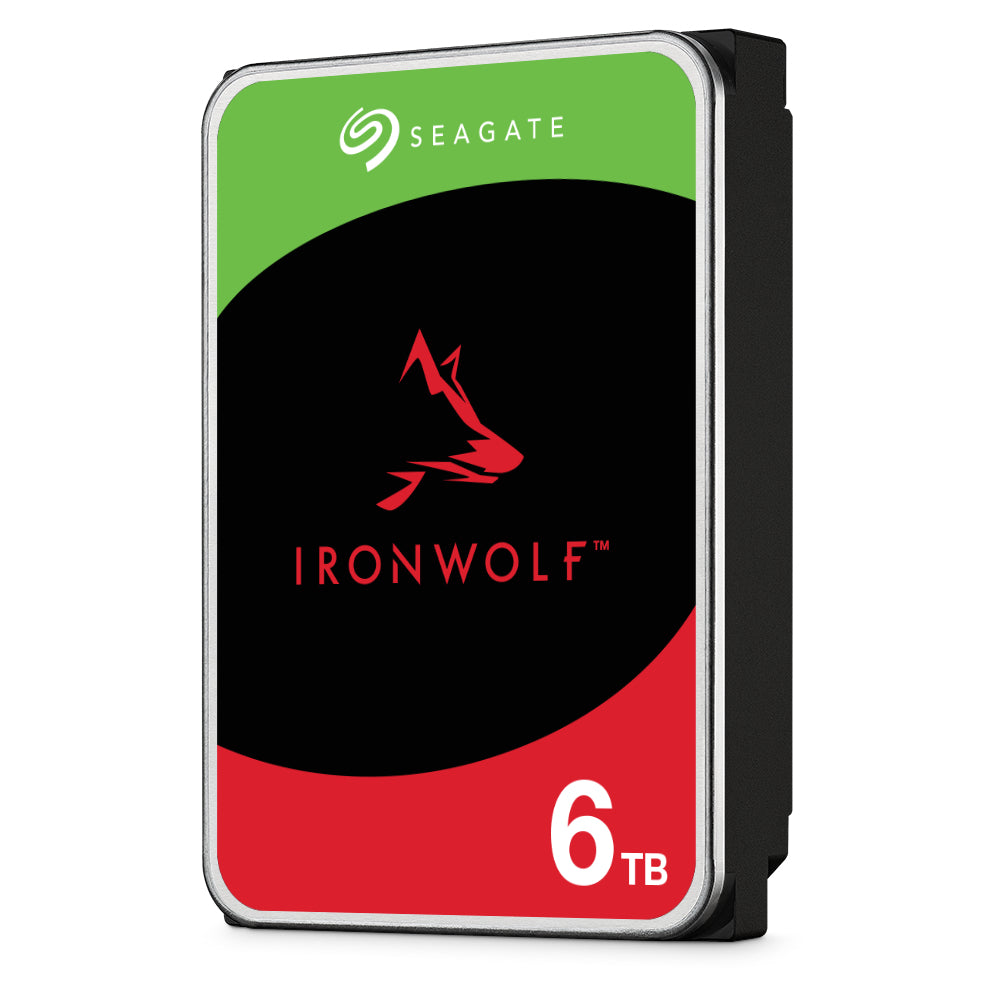 Seagate IronWolf Harddisk ST6000VN006 6TB 3.5 SATA-600