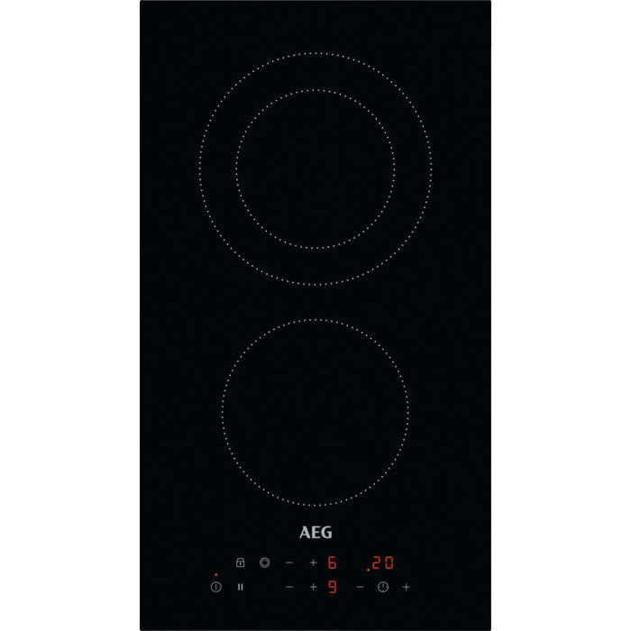 AEG HRB32310CB Sort Indbygget 30 cm Keramisk 2 zone(s)