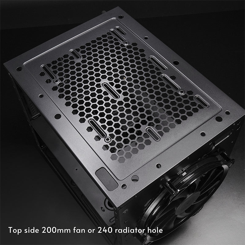 Chieftec The Cube Tower Mini ATX Sort