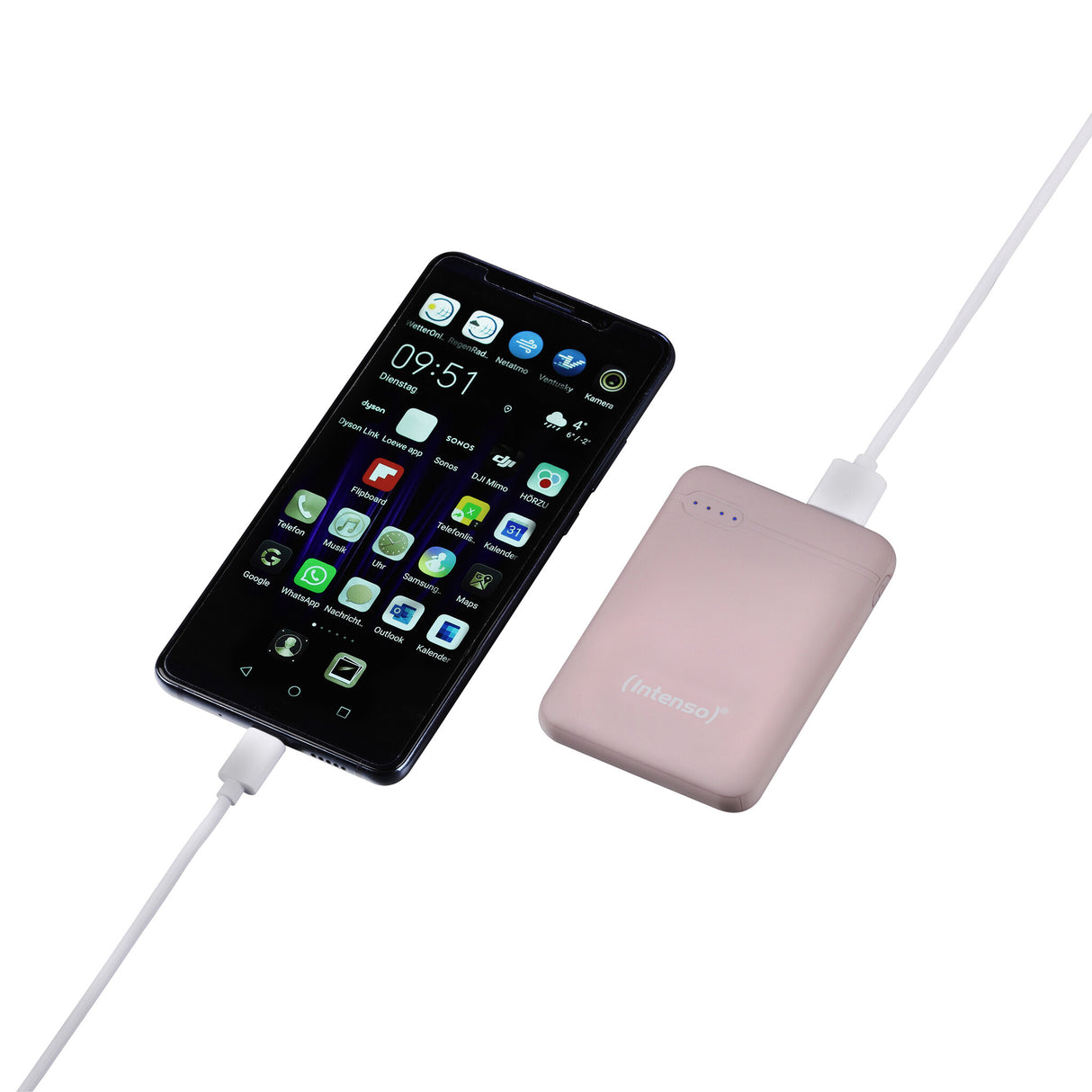 Intenso XS5000 Lithium polymer (LiPo) 5000 mAh Rose