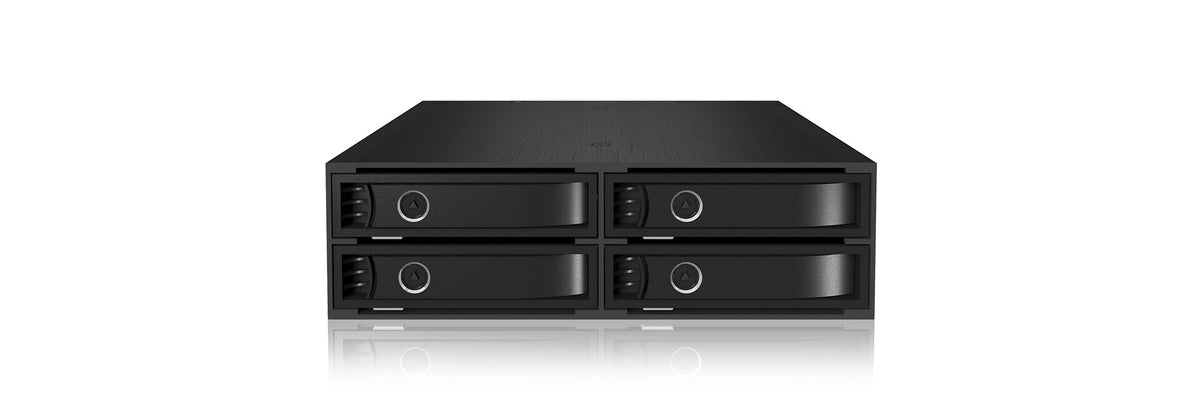 ICY BOX IB-2242SSK 13.3 cm (5.25") Storage drive tray Black