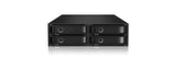ICY BOX IB-2242SSK 13.3 cm (5.25") Storage drive tray Black
