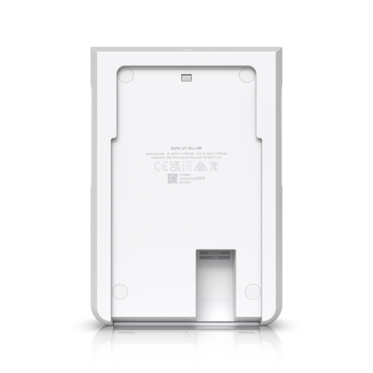 Ubiquiti U7 Pro Wall 5700 Mbit/s Hvid Strøm over Ethernet (PoE)