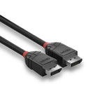 Lindy 36490 DisplayPort kabel 0,5 m Sort