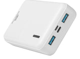 Rivacase VA2572 Lithium polymer (LiPo) 20000 mAh Hvid