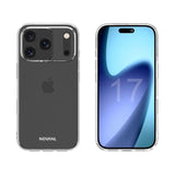 NOVANL Gennemsigtigt TPU-cover kompatibelt med iPhone 17 Pro Max