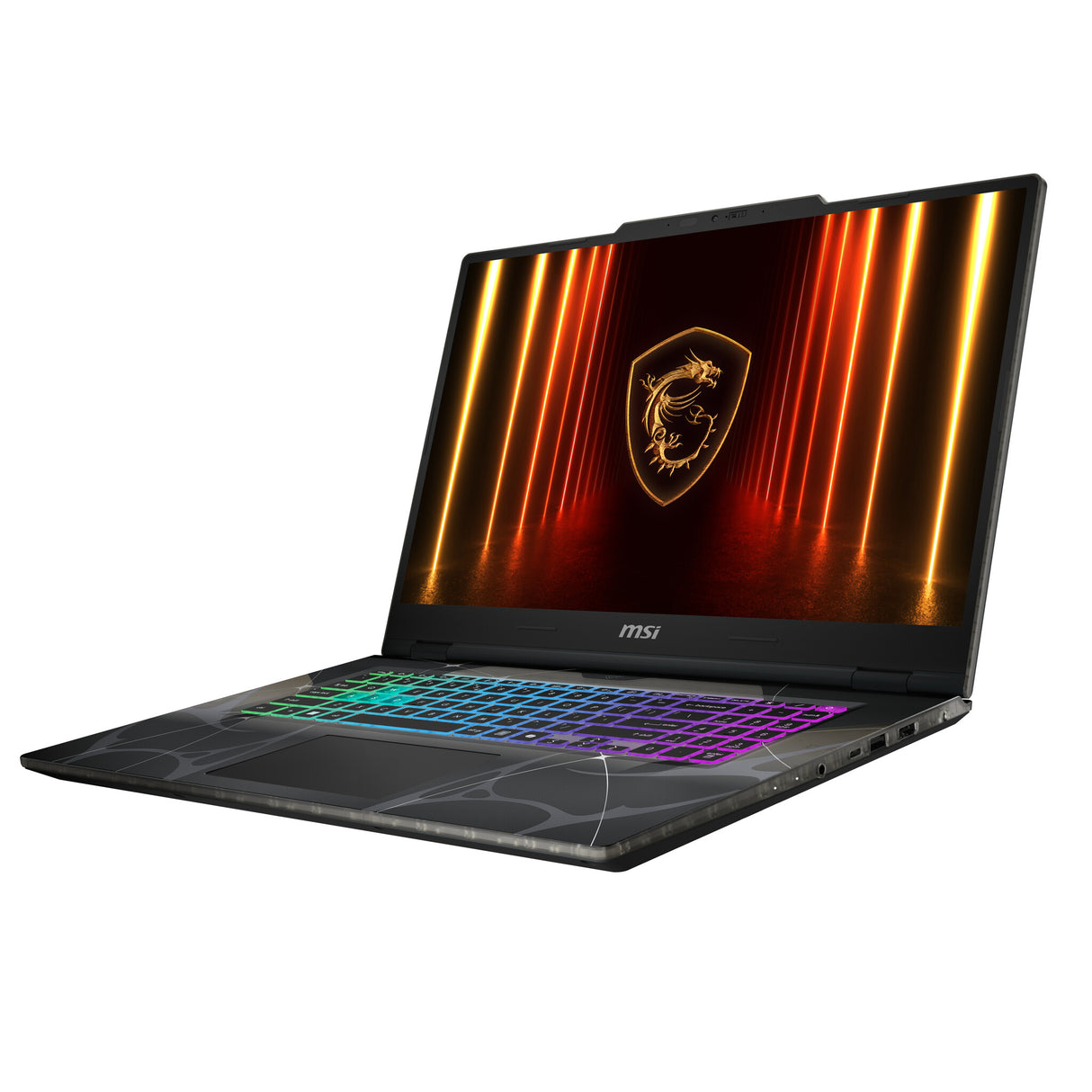 MSI Cyborg 17 B2RWFKG-025NL Intel Core 7 240H Laptop 43,9 cm (17.3") Fuld HD 16 GB DDR5-SDRAM 512 GB SSD NVIDIA GeForce RTX 5060 Wi-Fi 6E (802.11ax) Windows 11 Home Sort
