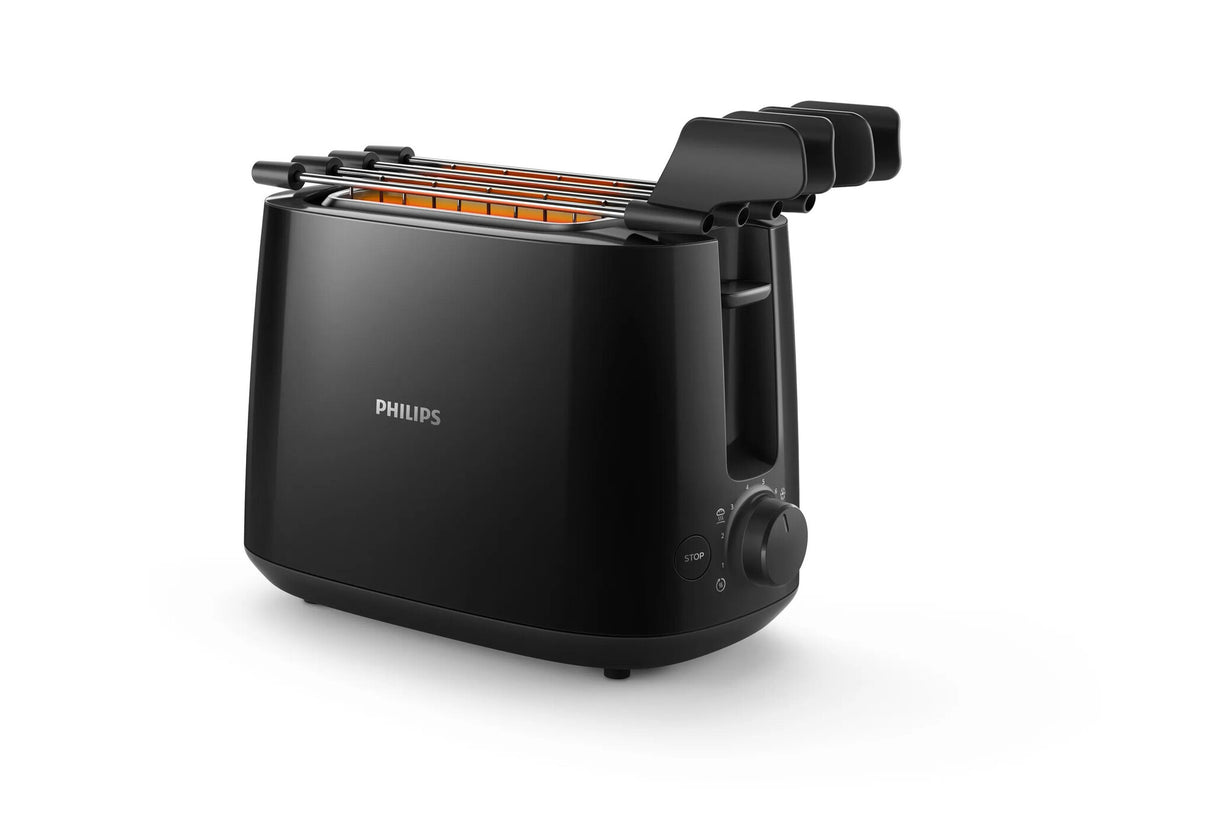 Philips Daily Collection HD2583/90 brødrister 8 8 skive(r) 600 W Sort