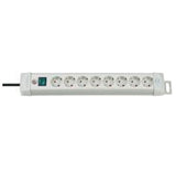 brennenstuhl Premium-Line Strømfordelingsenhed 8-stik Hvid 3m