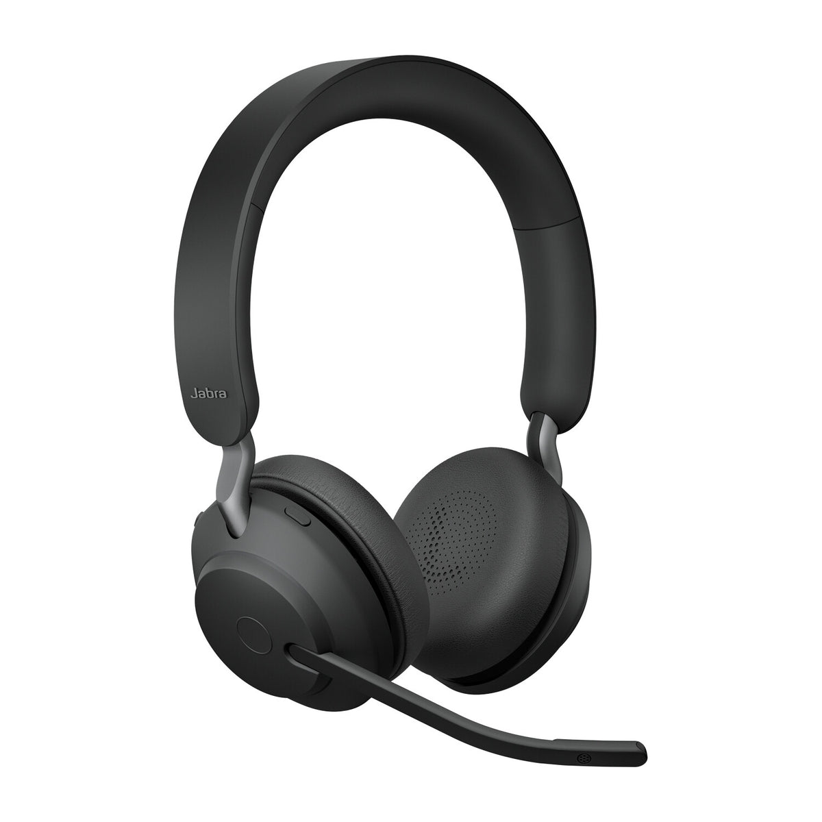 Jabra Evolve2 65 Headset Trådløs Kontor/Callcenter USB Type-A Bluetooth Opladningsstativ Sort