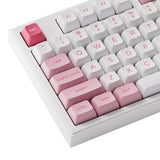 Akko 5098B tastatur Spil USB + RF Wireless + Bluetooth QWERTY US engelsk Hvid