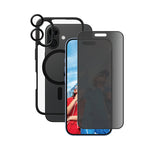 PanzerGlass CARE by ® Flagship 3-in-1 Privacy Pakke iPhone 16