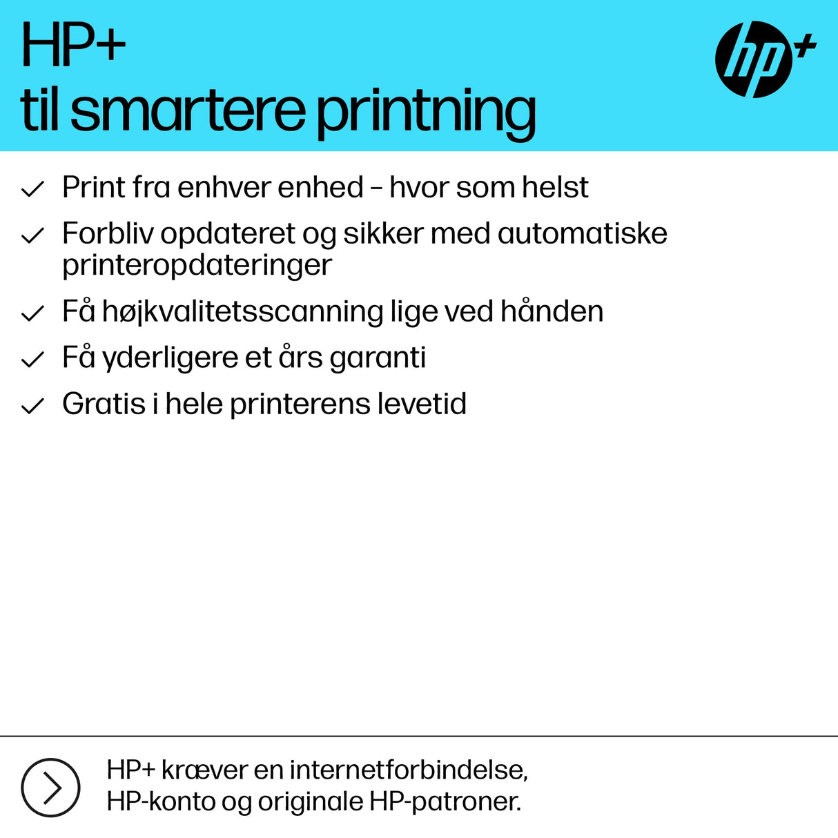 HP OfficeJet Pro 9122e Trådløst All-in-One Farve Printer, Instant Ink; 2-sidet printning