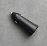 Xiaomi Mi 37W Dual-Port Car Charger Universel Sort Cigartænder Automatisk