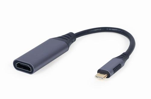 Cablexpert A-USB3C-HDMI-01 videokabel adapter 0,15 m USB Type-C Grå